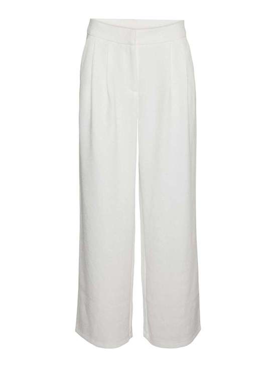 Широкие брюки со складками JANESSA