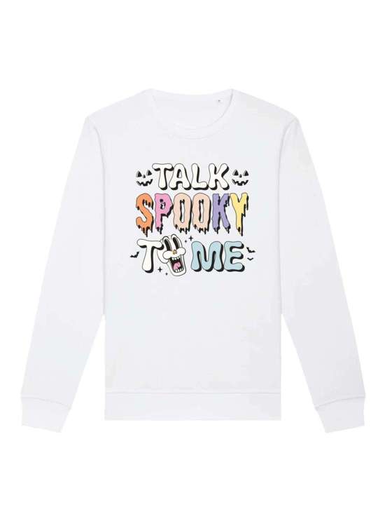 Свитшот Retro Halloween Talk Spooky to Me