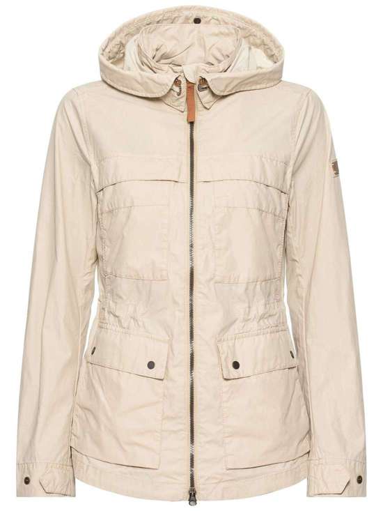 Легкая куртка со съемным капюшоном