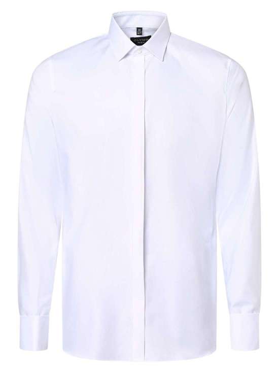 Деловая рубашка узкого кроя