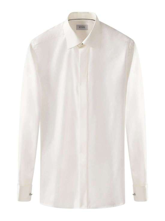 Рубашка узкого кроя