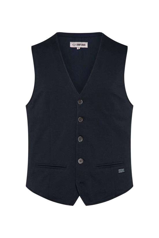 Костюмный жилет из джерси