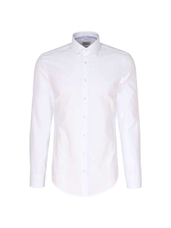 Деловая рубашка узкого кроя