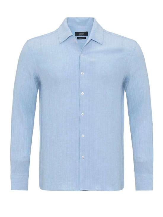 Рубашка узкого кроя