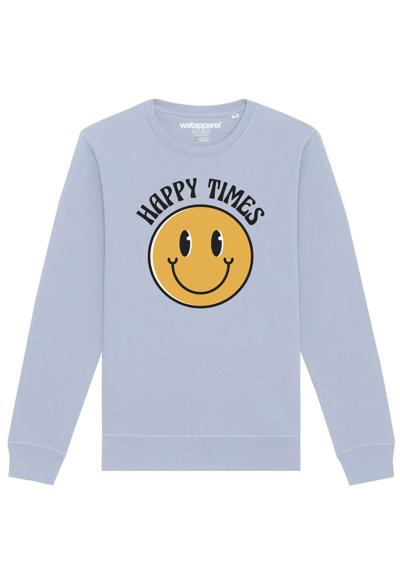 Свитшот Happy times smiley emoji