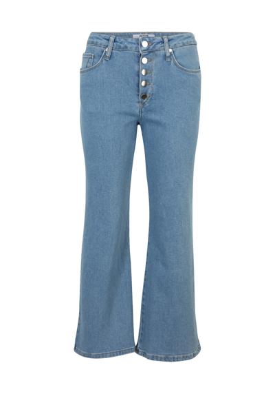 Широкие джинсы Petite Button Front Wide Leg Jeans