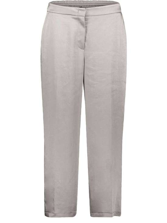 Обычные брюки однотонного цвета