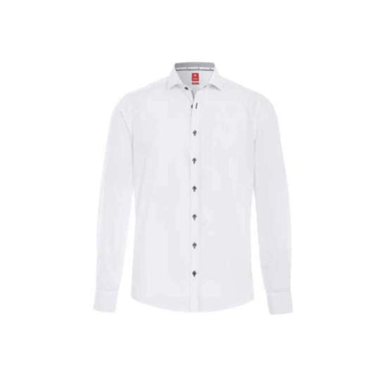 Деловая рубашка стандартного кроя с длинными рукавами