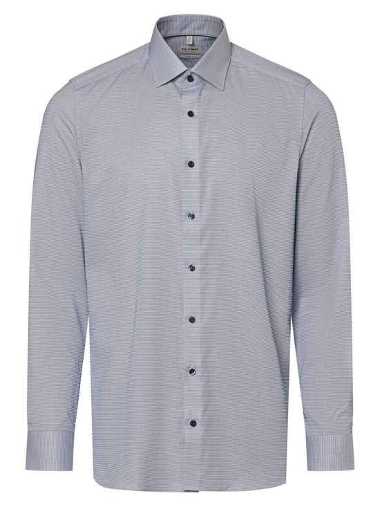 Деловая рубашка узкого кроя