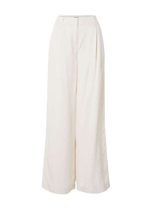 Широкие брюки со складками