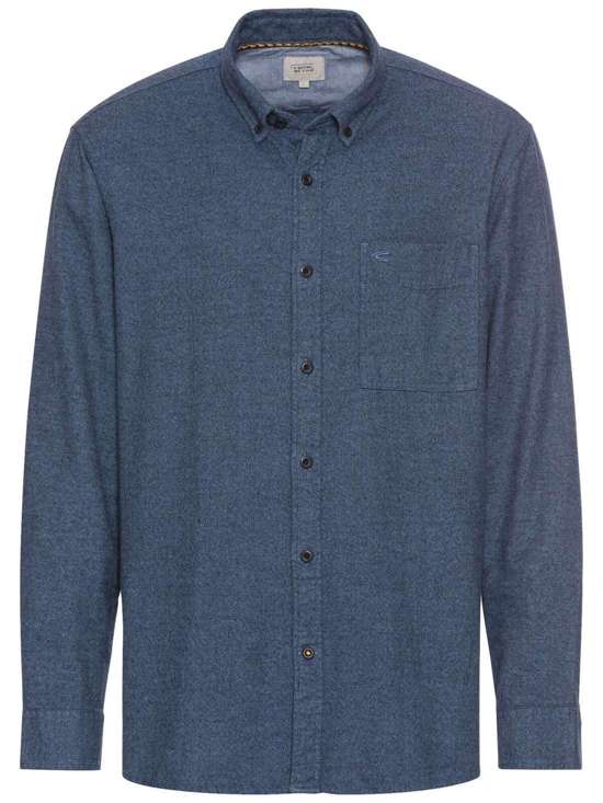 Рубашка стандартного кроя в клетку