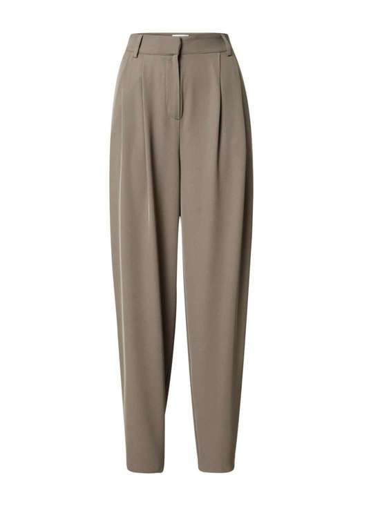 Брюки свободного кроя со складками Mila