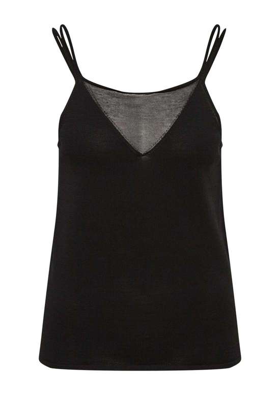 Вязаный топ