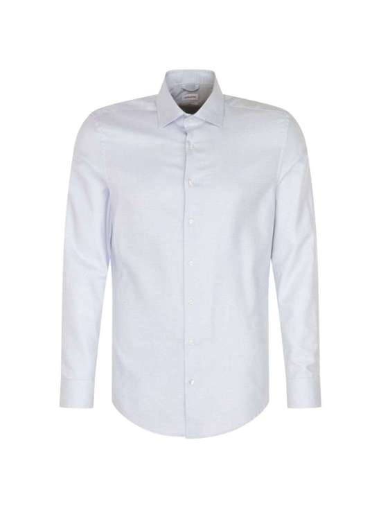 Деловая рубашка узкого кроя