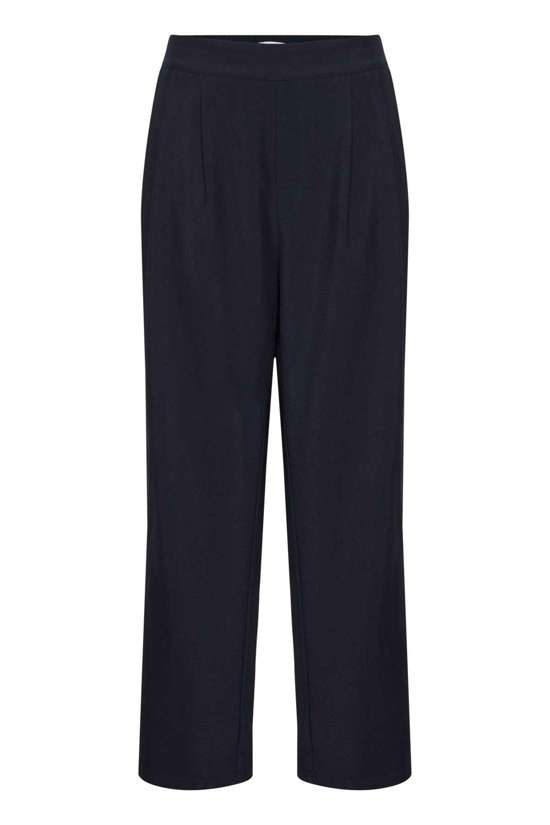 Брюки свободного кроя со складками IXLUXA