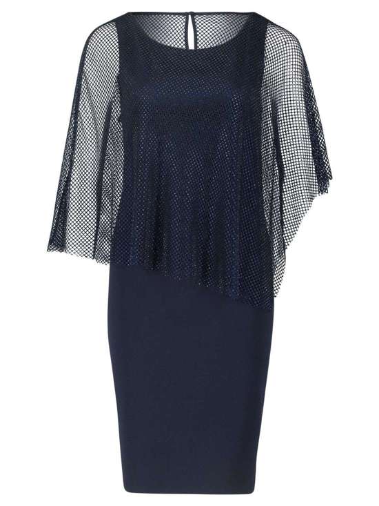 Коктейльное платье с блестками
