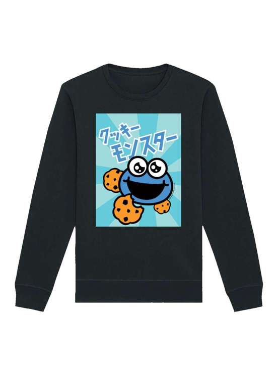 Свитшот Sesamstraße Cookie Monster Anime