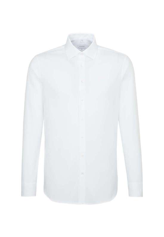 Деловая рубашка узкого кроя