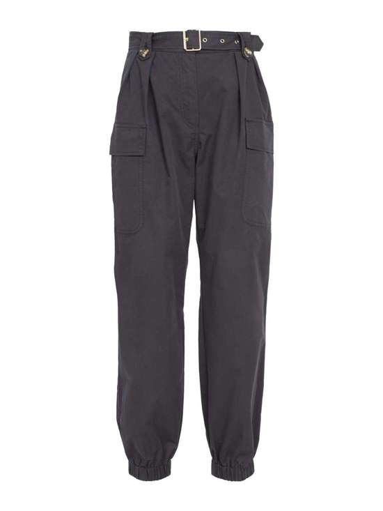 Зауженные брюки-карго