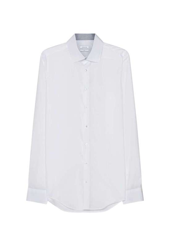 Деловая рубашка узкого кроя