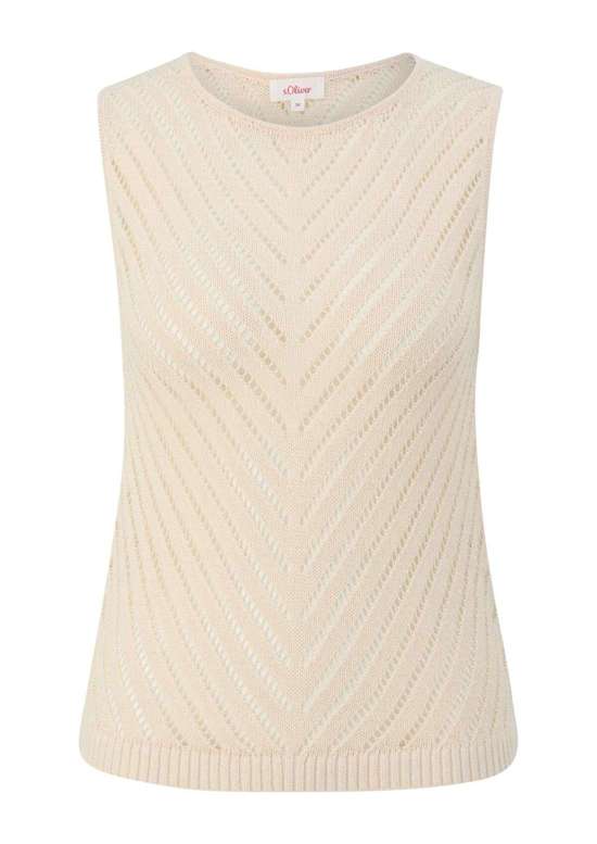 Вязаный топ