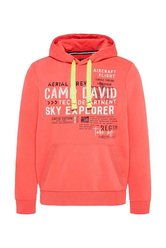 Толстовка с рисунком и карманом-кенгуру