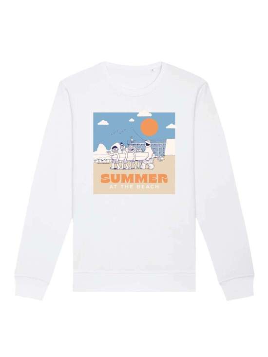 Свитшот Sesamstraße Summer at the Beach