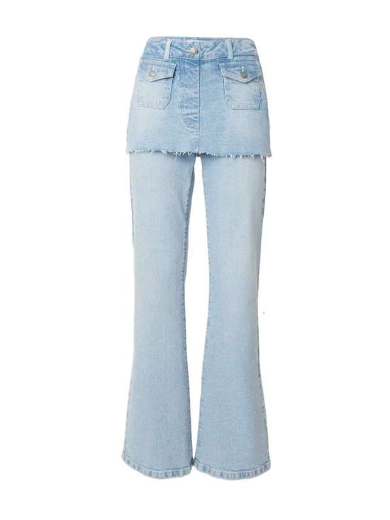 Расклешенные джинсы