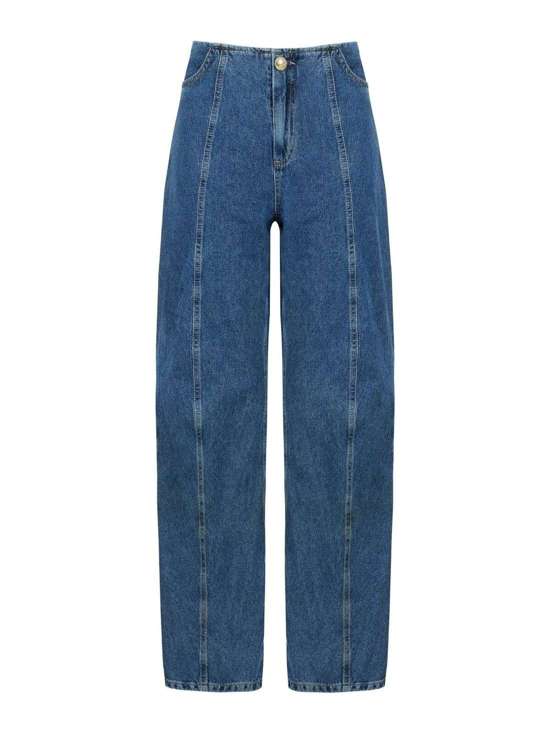 Широкие джинсы