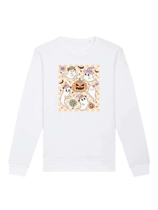 Свитшот Retro Halloween Ghost