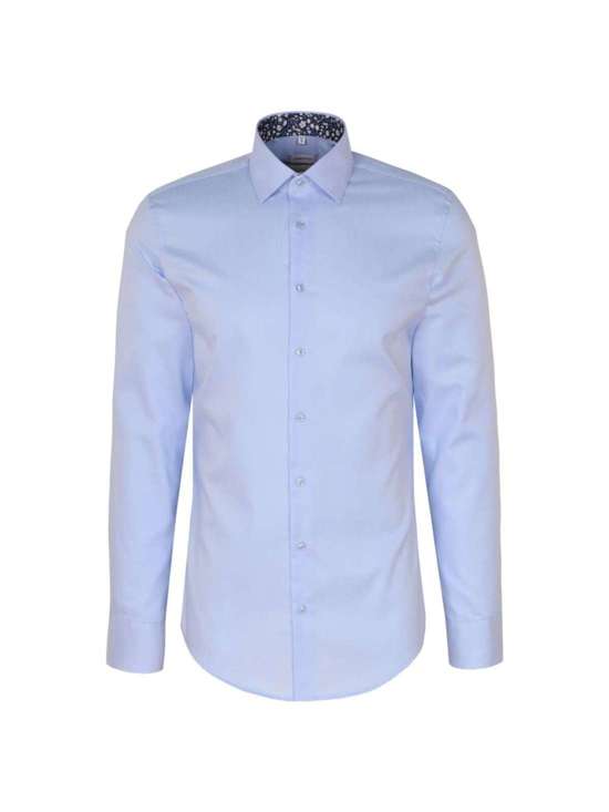 Деловая рубашка узкого кроя