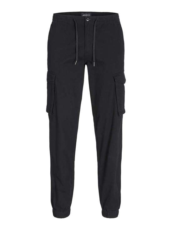 Зауженные брюки-карго