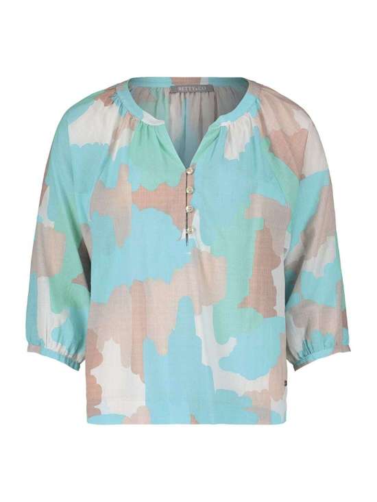 Блуза-слип с принтом