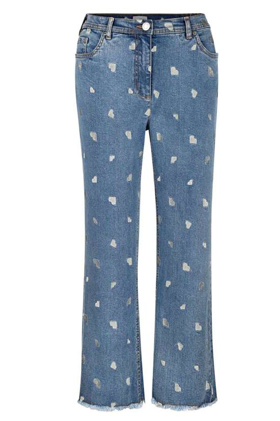 Джинсы узкого кроя