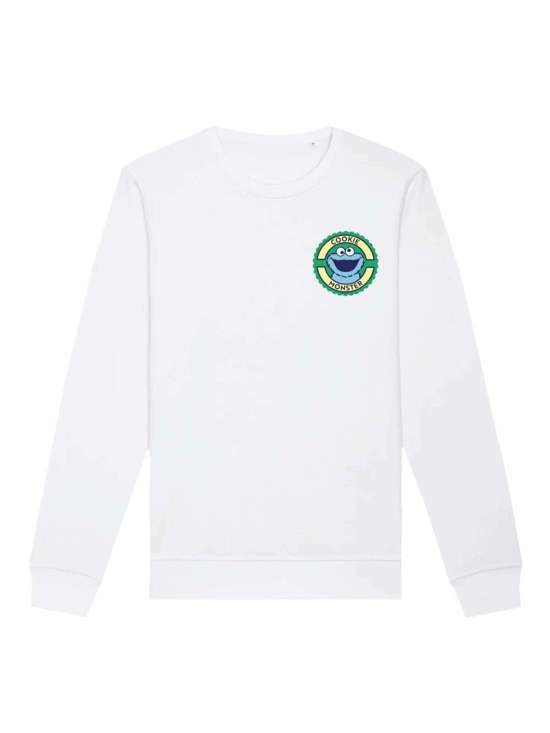 Свитшот Sesamstraße Cookie Monster Sticker