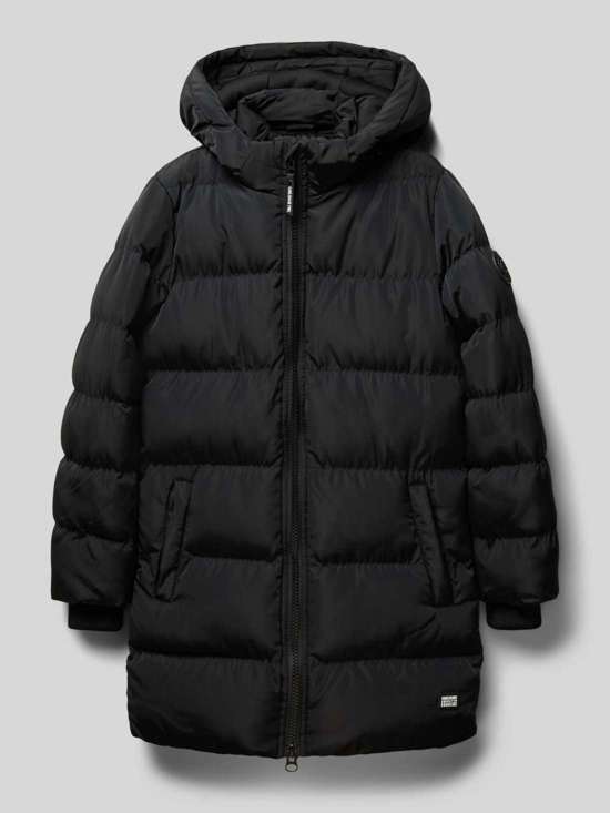 Стеганая куртка большой длины Grills