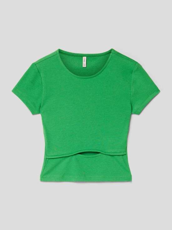 Футболка с ребристым узором