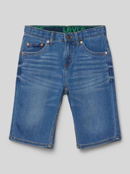 Джинсовые шорты узкого кроя с