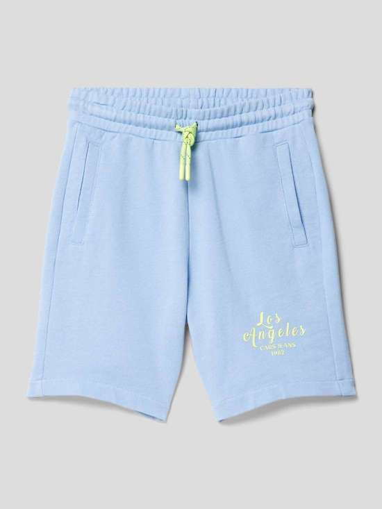 Спортивные шорты стандартного кроя с принтом этикетки Gruss