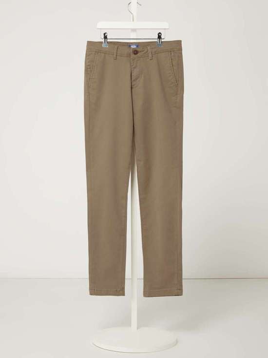 Брюки чиносы узкого кроя с эластичной тканью Marco
