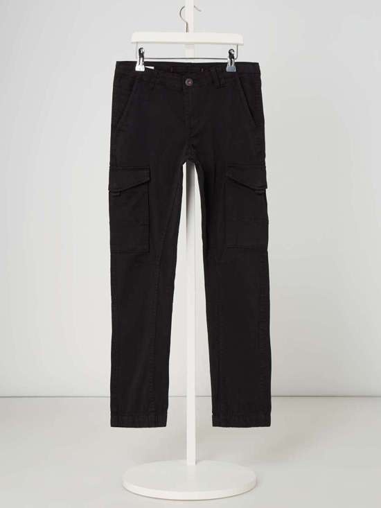 Брюки-карго узкого кроя с эластичной тканью Paul