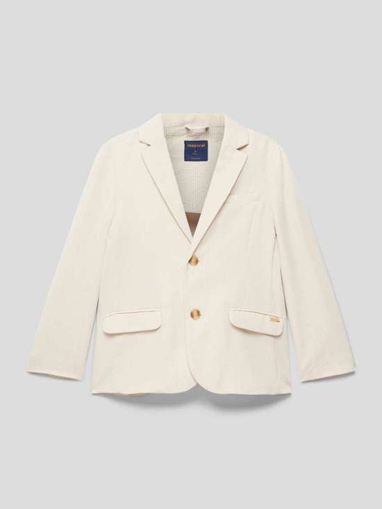 Блейзер с льняным наполнением и карманами с клапанами