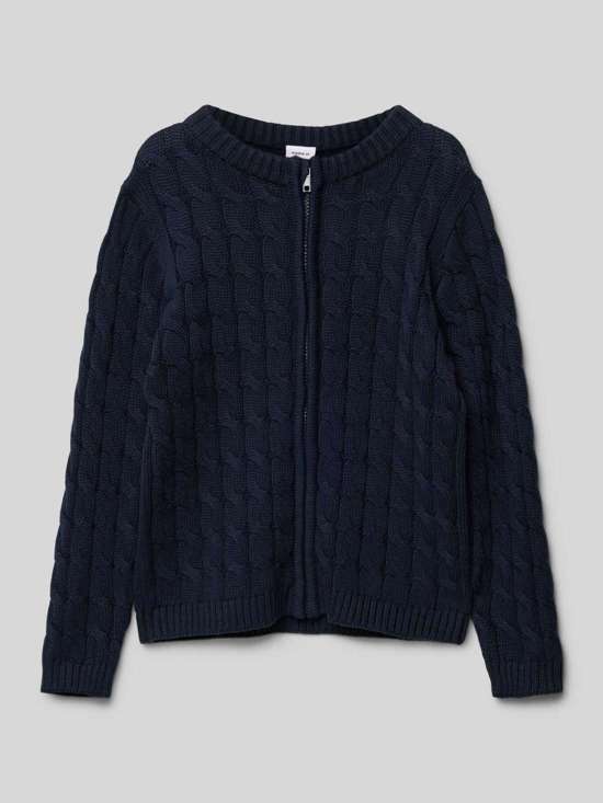 Кардиган с ребристыми манжетами REMON