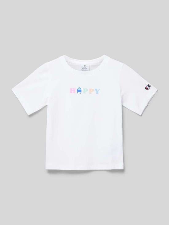 Футболка с эффектным принтом