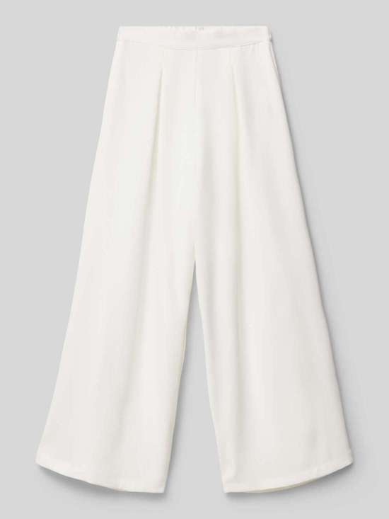 Широкие брюки с рюшами