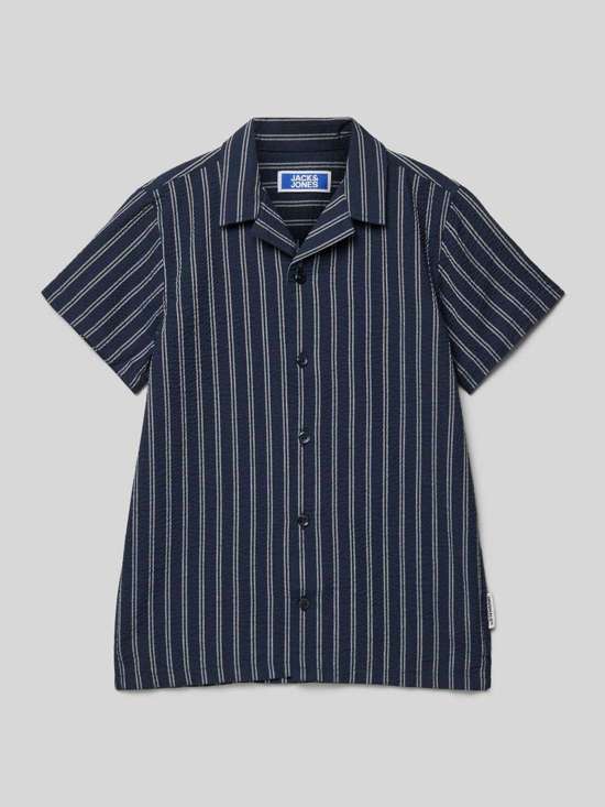 Рубашка обычного кроя с полосатым узором JORPALMA SEERSUCKER