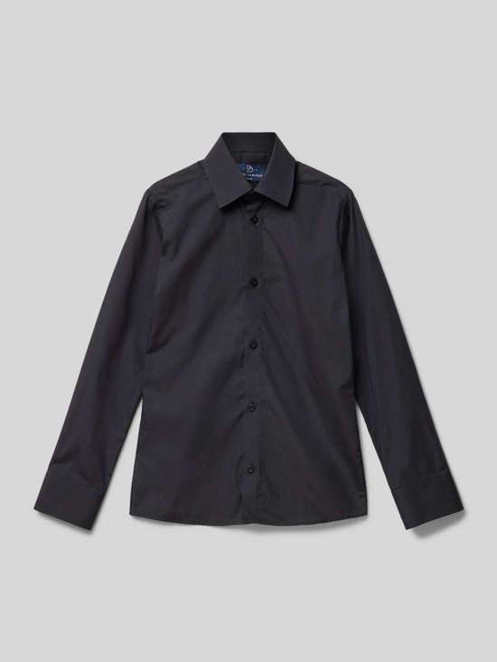 Рубашка приталенного кроя с воротником «Кент»