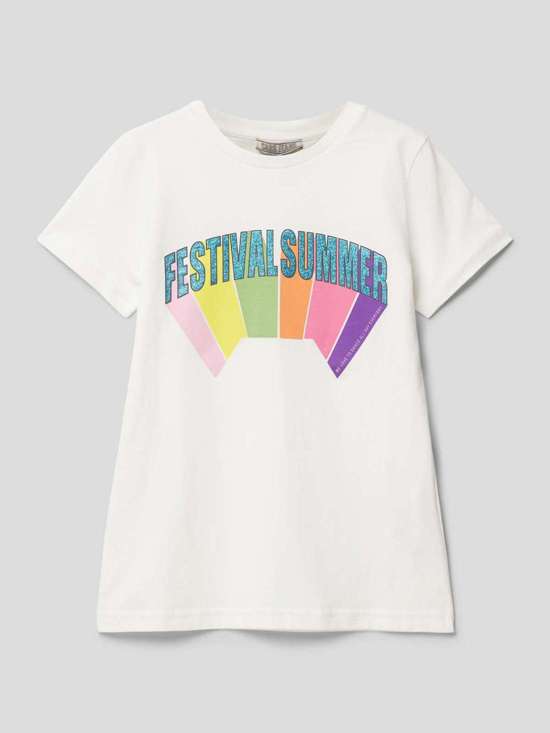 Футболка с эффектным принтом Lian