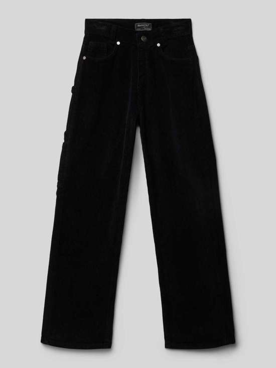 Вельветовые брюки стандартного кроя с пятью карманами