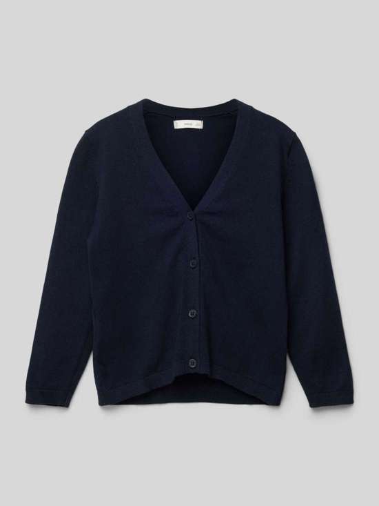 Кардиган с планкой на пуговицах